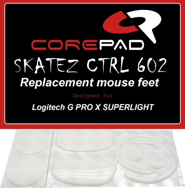 Hyperglide Hyperglides Hyper glide glides Corepad Skatez CTRL Logitech G PRO X SUPERLIGHT Wireless